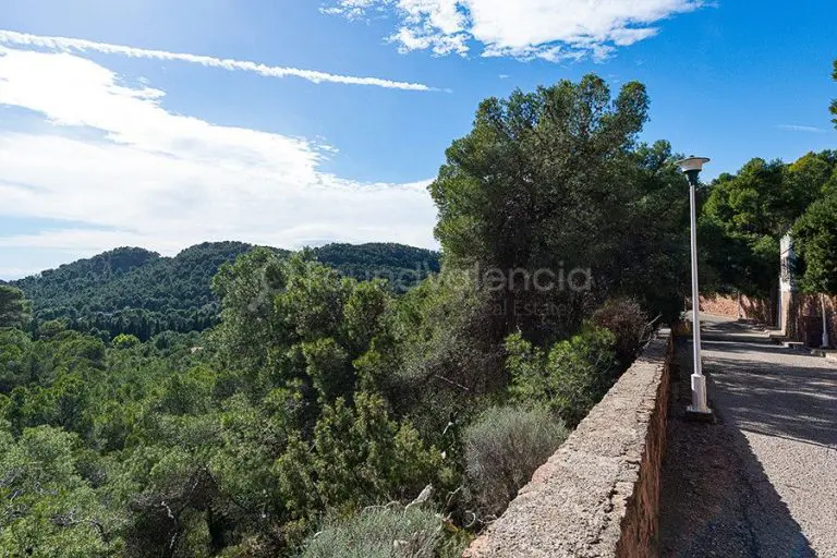 Parcela en Naquera con exhuberantes vistas