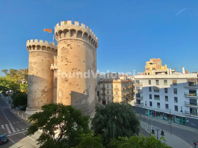Vivienda con vistas a Torres de Quart en Botánico